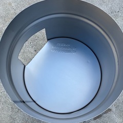 半切りドラム缶 焼却炉 100L 廃材燃やし ゴミ処分 大阪府泉大津市 堺市の画像