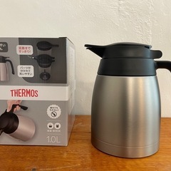【超美品】サーモスステンレスポット1.0Ｌ　 TTB1001