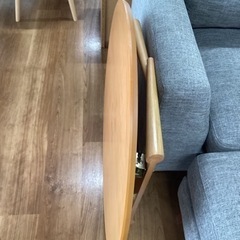 折りたたみ座卓【町田市再生家具】　0201の画像