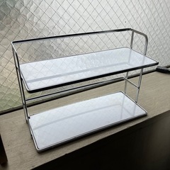 【調味料置き】2段　キッチン用品