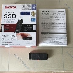 バッファロー BUFFALO  SSD-PUT1.0U3-BKA...