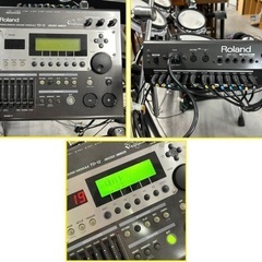 Roland ローランド　電子ドラムセット一式　TD-12◾️付属品色々の画像