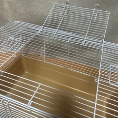 値下げ　小動物　ゲージ　大きめ　横67センチ　縦42センチ　高さ40センチの画像