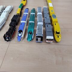 取引中【プラレール　①】プラレール車両　ドクターイエローを含む7編成　ぜーんぶ　まとめて!!の画像