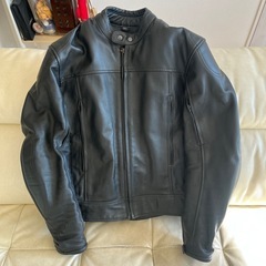 バイク用プロテクター入りライダース