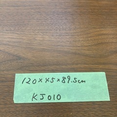 【kj010】アイアン脚　カウンターテーブル　簡易テーブル　サイドテーブル　色々なご用途に　単身向け　検)一人暮らし　冷蔵庫　洗濯機　食器棚　テーブル　ラック　収納　家具の画像