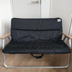 アルミベンチ クッション付きの画像