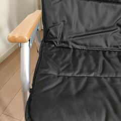 アルミベンチ クッション付きの画像