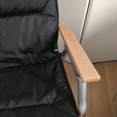 アルミベンチ クッション付きの画像