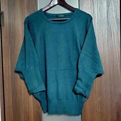 ビジュー付ベージュトップス ドルマンニットおまけ︎^ ^の画像