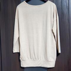 ビジュー付ベージュトップス ドルマンニットおまけ︎^ ^の画像