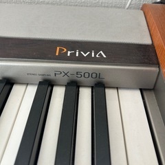 処分予定　電子ピアノ　CASIO Privia PX-500Lの画像