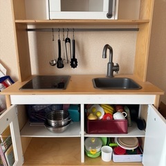 【取引中】IKEA おままごとキッチンの画像