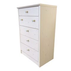 【再掲】25C043_ジ アート50 化粧合板 5段チェスト インテリア 家具 収納 現状品 中古の画像