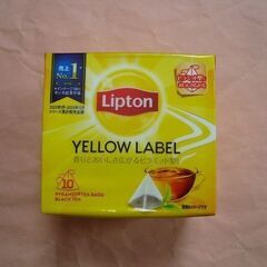 【無料】新品　紅茶　リプトン　イエローラベル　10P入りティーバ...