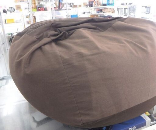 無印良品 良品計画 体にフィットするソファ 65㎝ ブラウン系 ビーズ