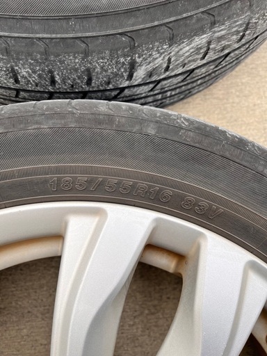 ヨコハマタイヤ エコス 185/55 r16 83v