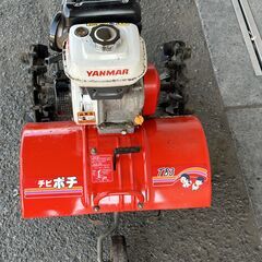 軽トラ貸し出しOK 初期不良安心対応 各部新品交換整備済 お手軽 ヤンマー 3馬力 デフ付 フロント耕運機 チビポチ TB3の画像