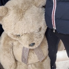 スタジオで使用してた大きなぬいぐるみの画像