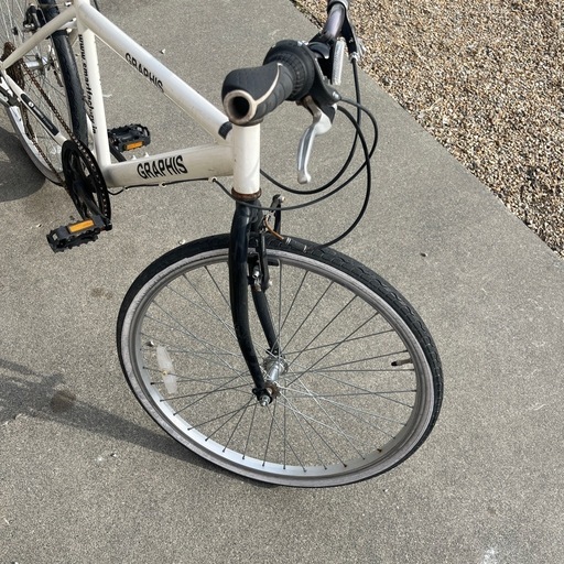 中古子供自転車3316 20インチ 6段ギヤ LEDダイナモライト 身長