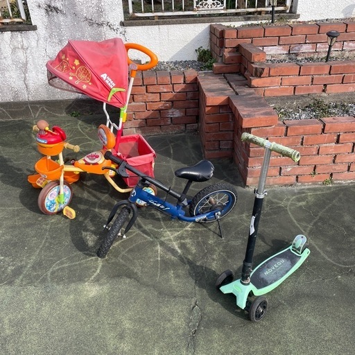 三輪車 SANJIAN 20インチ カゴ付き