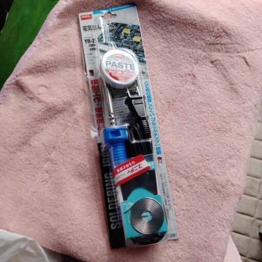 【ほぼ新品】電気はんだごてセット