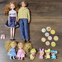 りかちゃんふぁみりー　８人と小物