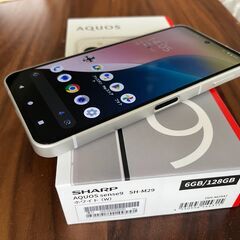 AQUOS sense9 ホワイト 6GB RAM 128GB　...