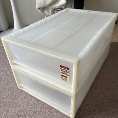 無印　衣装ケース　引き出しの画像