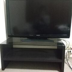 0円さしあげます！  SHARPテレビ40型  テレビ台 パイプ...