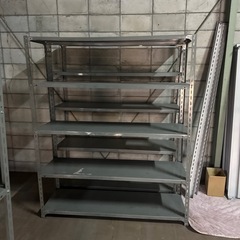 【決まりました】スチールラック大×2の画像