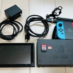 Nintendo Switch本体 マリオカート SDカード12...