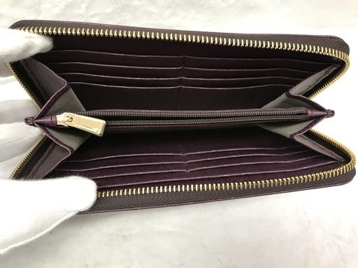 値下ソメスサドルsomes saddle ピルエット ラウンド長財布 グレージュ