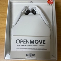 Bluetooth SHOKZ OpenMove 骨伝導イヤホン 美品の画像