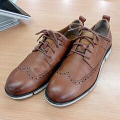 0201-368 Clarks ウイングチップ ドレスシューズ