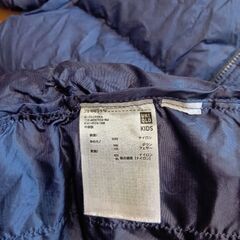 110cm Uniqlo ウルトラライトダウンジャケットの画像