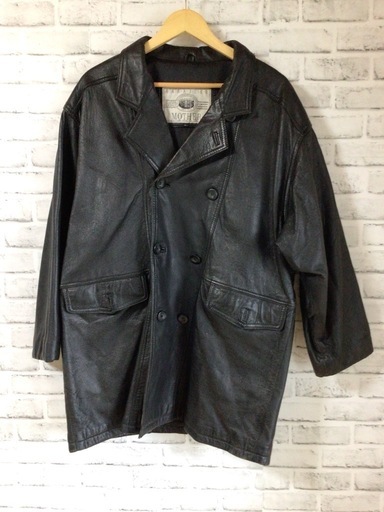 X452  HARAJUKU MOTHER レザーコート アウター 羊革 ラムスキン Lサイズ 古着