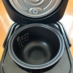 ニトリ 3号炊き マイコン炊飯ジャー Nティニー（SN-A5BK)の画像