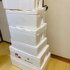  【交渉中】発泡スチロールの箱の画像