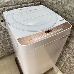 大阪送料無料★3か月保障付き★洗濯機★シャープ★7kg★2021年★ES-T713★S-291