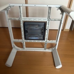 75㎝正方形白こたつの画像