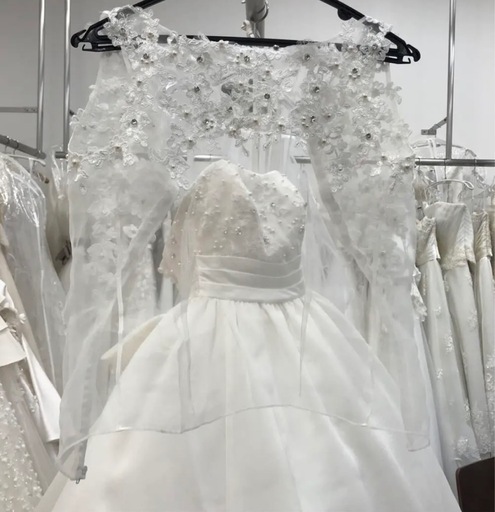 ウエディングドレス Barbie バービー 正規品 ベール付 Barbie BRIDAL