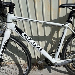 良品 送料込 Giant Defy サイズS 白 ロードバイク ジャイアントの画像