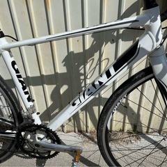 良品 送料込 Giant Defy サイズS 白 ロードバイク ジャイアントの画像