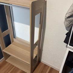 ［美品］子ども衣類収納棚の画像