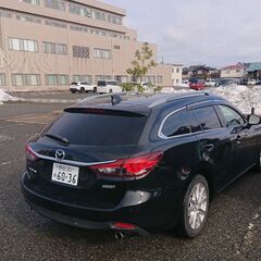 アテンザDXL,2,2革張、追従、はみ出し、クルーズ車シートヒーターパワーシート、プロアクティブ、車中泊、荷物も大丈夫、広々ワゴンの画像