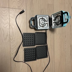 着脱式ホットサンド&ワッフルメーカー（未使用）