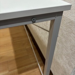 【美品】サンワダイレクト　オフィスデスク　120×60【取りに来れる方限定】の画像