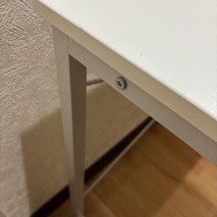 【美品】サンワダイレクト　オフィスデスク　120×60【取りに来れる方限定】の画像