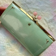 4°Ｃガマ口長財布